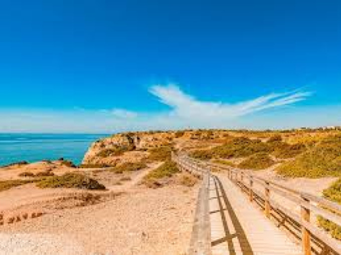 Manutenção dos passadiços: Piso dos caminhos adjacentes aos passadiços da Ponta da Piedade
