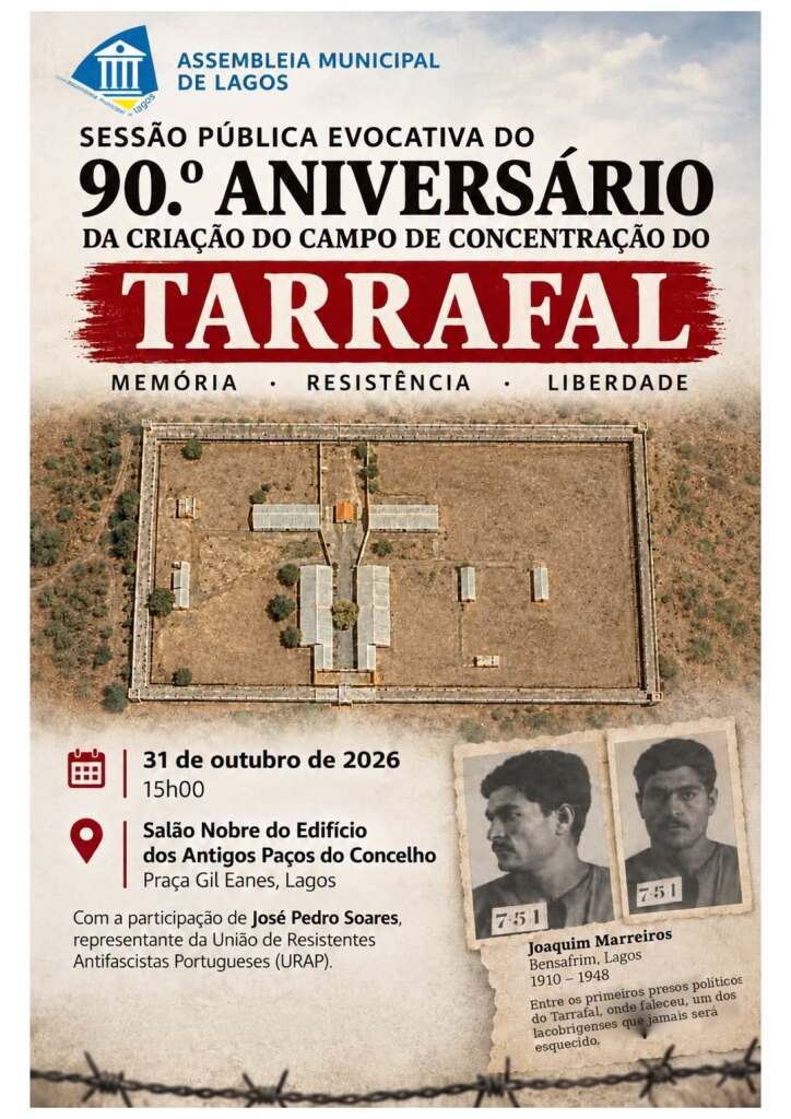 Sessão evocativa dos 90 anos do Campo de Concentração do Tarrafal